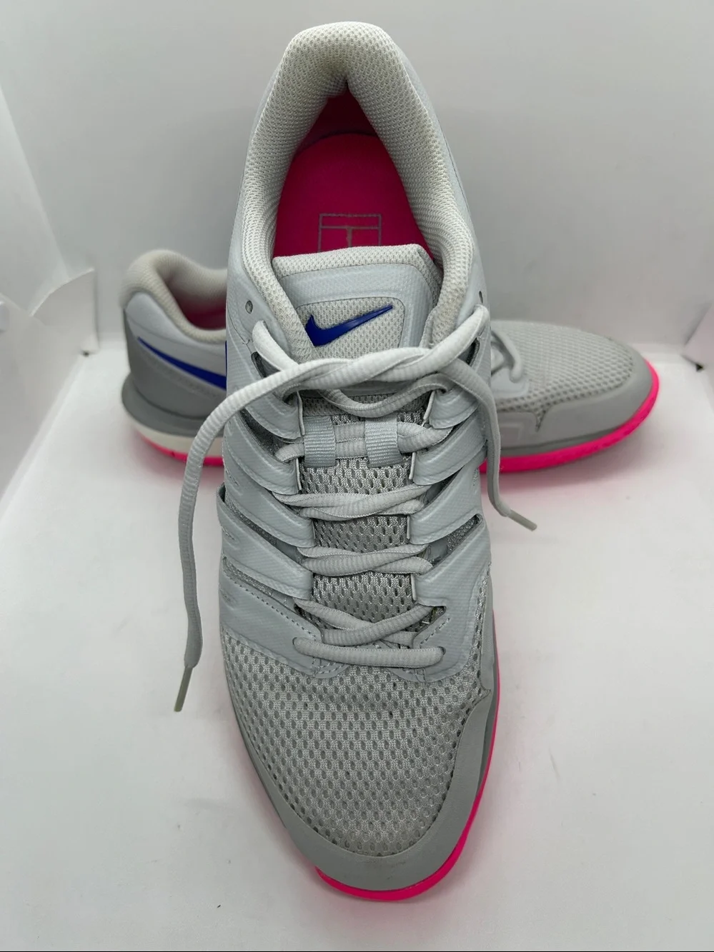 Nike Womens Air Zoom Prestige HC AA8024-004 Gray Running Shoes Sneakers Size 11